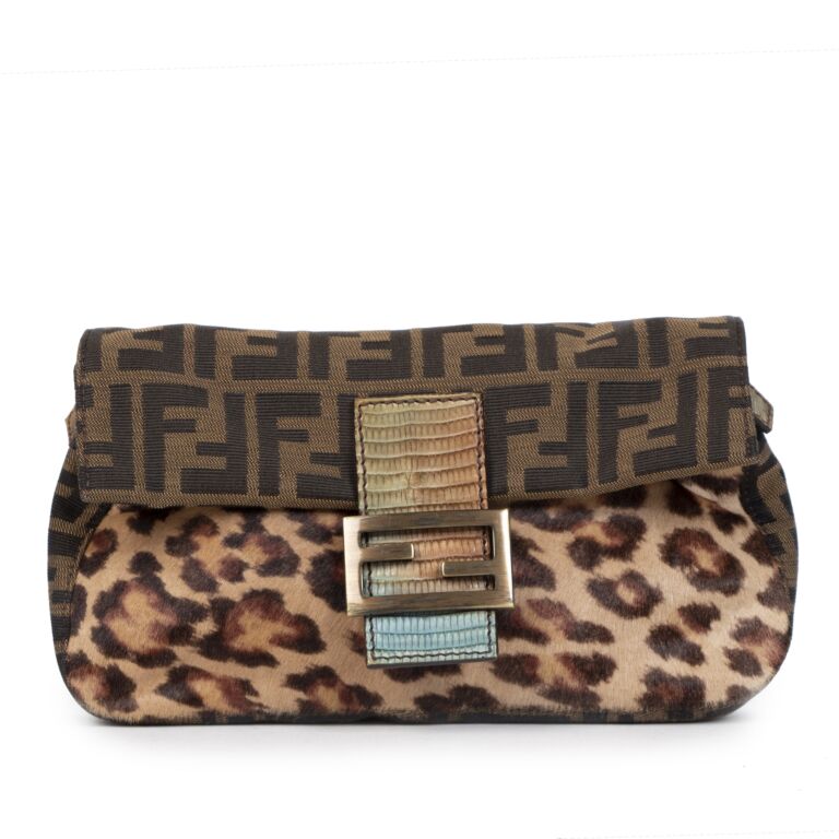 Fendi Vintage Leopard Print Vanity Bag Mini – LuxuryPromise