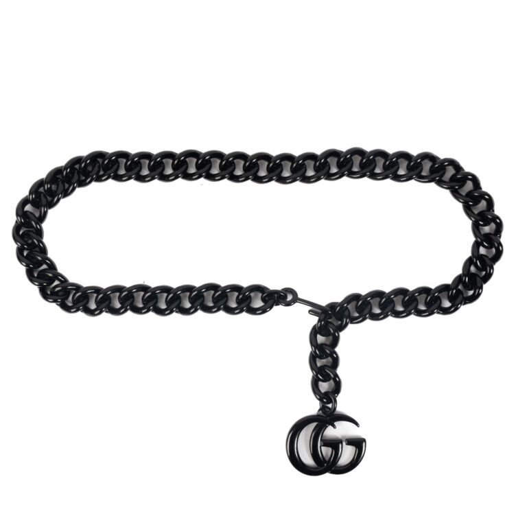 Gucci chain hotsell belt
