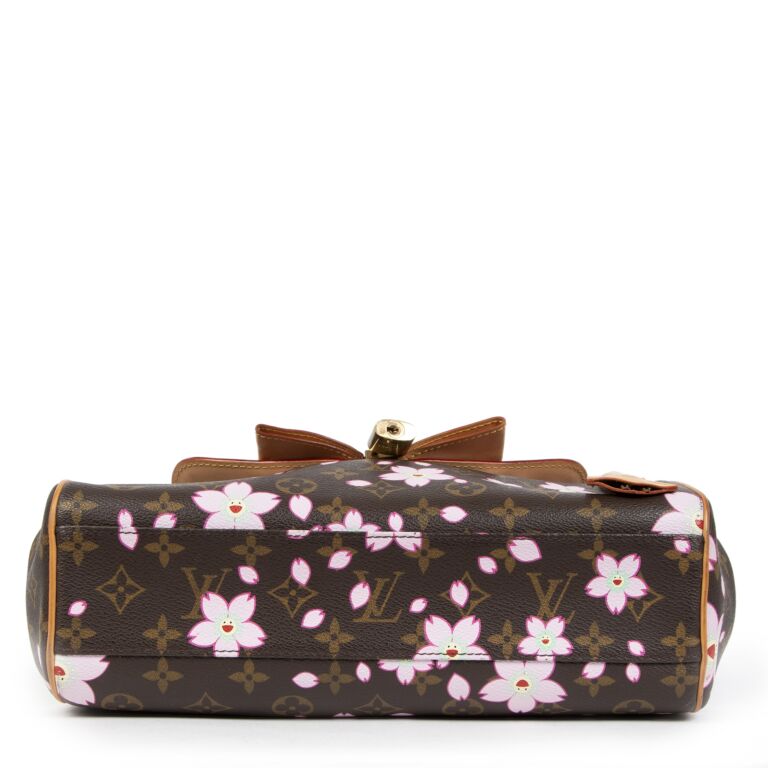 Louis Vuitton Cherry Blossom Takashi Murakami Top Handle Bag