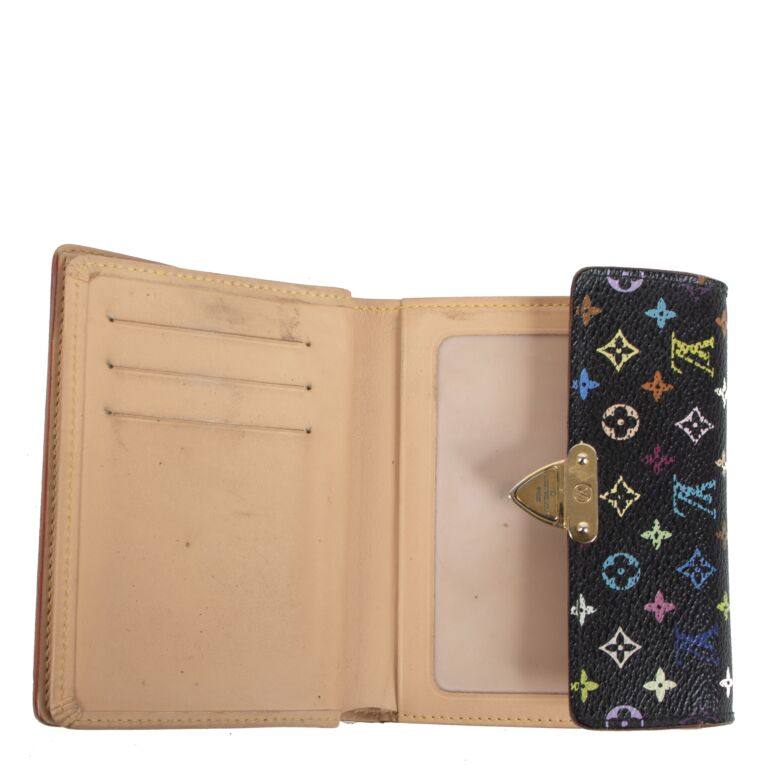 Louis Vuitton Multicolor Koala Wallet Black Labellov Buy and
