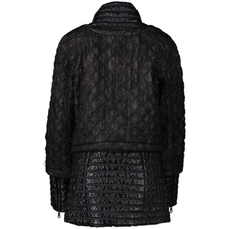 Chanel Black Tweed Ski Jacket - Size FR42 ○ Labellov ○ Buy and