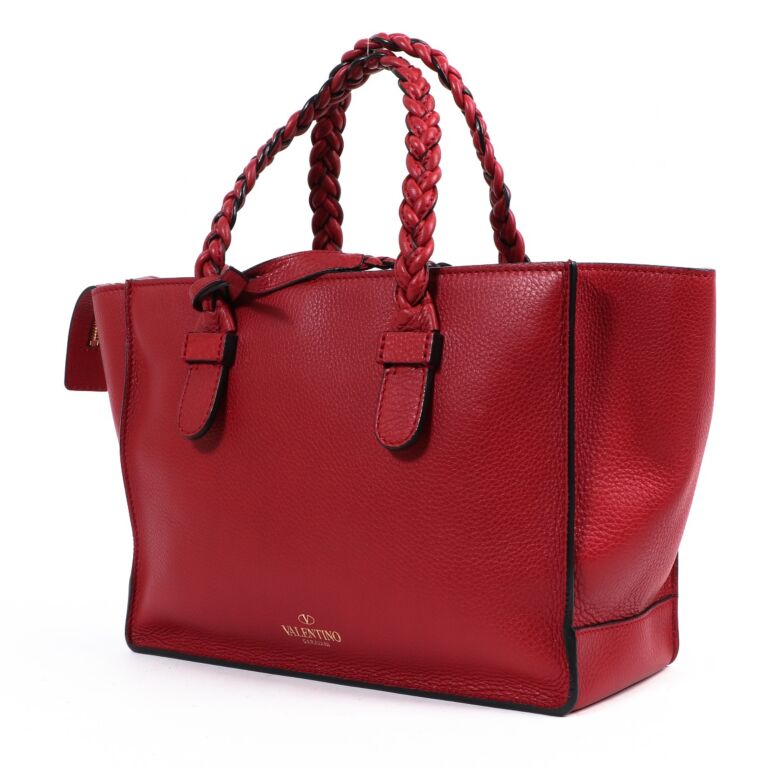 Valentino Garavani Braided Handle Bag Labellov Buy and Sell