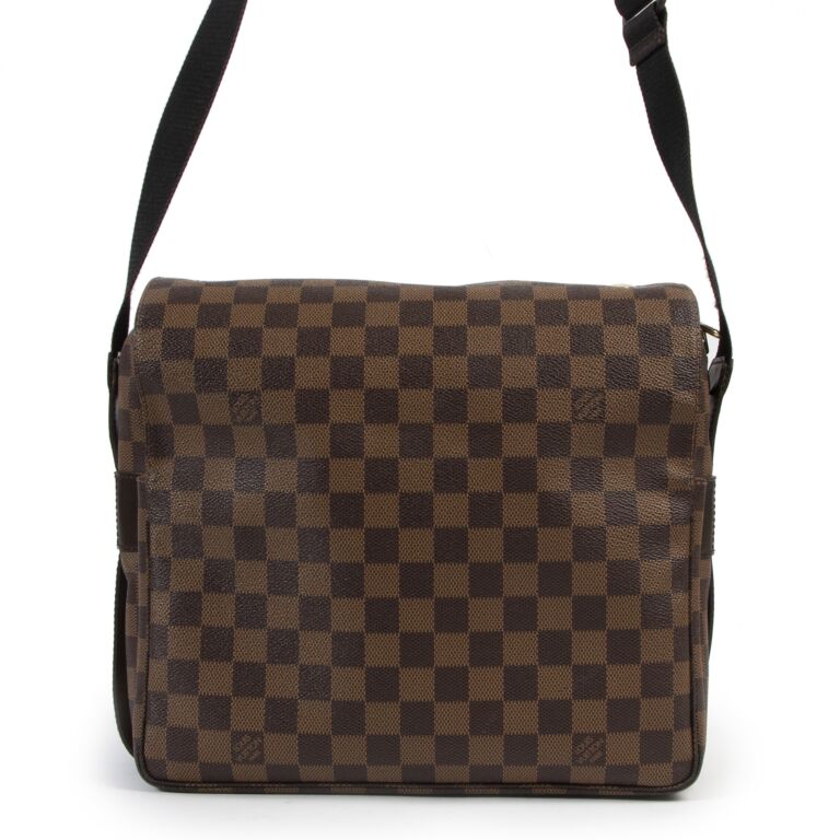 Louis Vuitton Broadway Damier Ebene Canvas Messenger Crossbody Bag