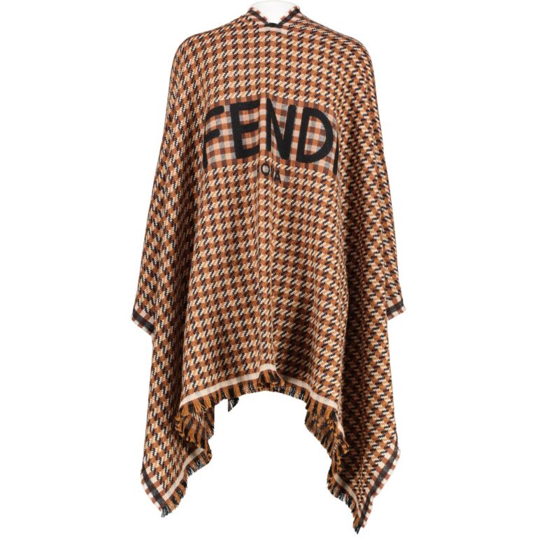 Fendi top poncho price