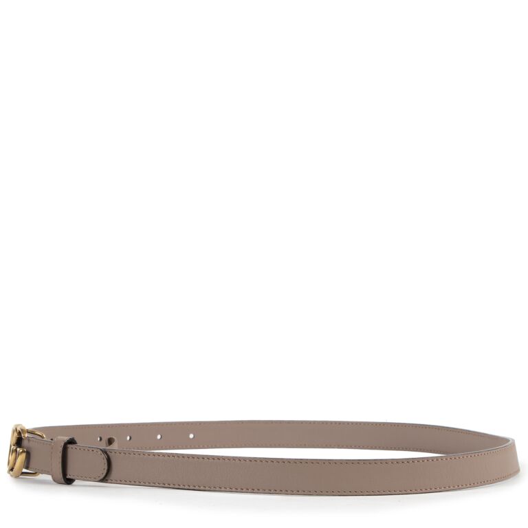 Taupe on sale gucci belt