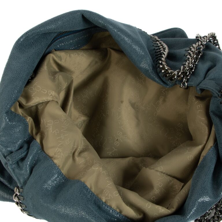 トートバッグ Stella McCartney Tote Bag micro Falabella midnight blue Stella McCartney Navy Blue Falabella Tote ○ Labellov ○ Buy