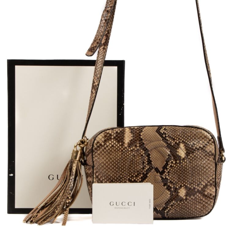 Gucci soho new arrivals crossbody used