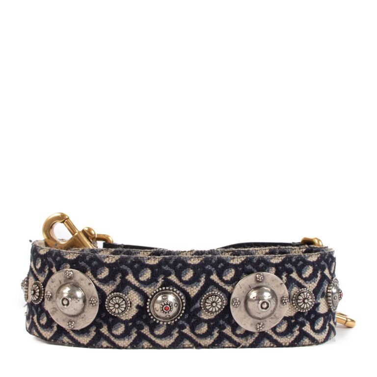 Dior oblique shoulder strap best sale