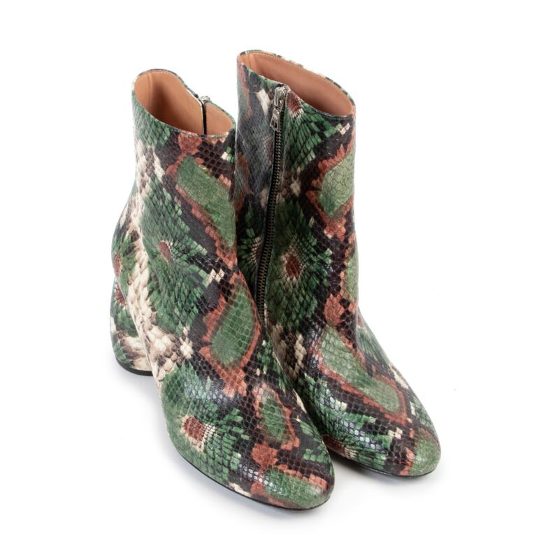 Dries van on sale noten snake boots