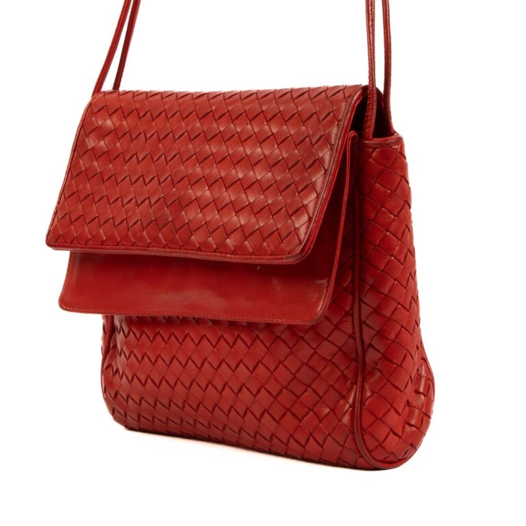 Red vintage cheap bag