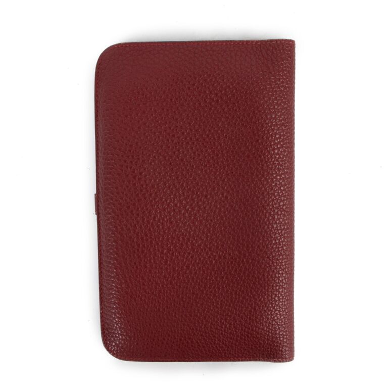 Dogon leather wallet Hermès Red in Leather - 35665948