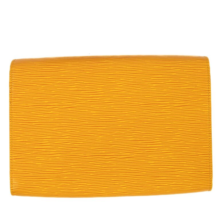 LOUIS VUITTON Epi Pochette Accessoires Pouch Yellow M5264A LV Auth yk2533  Leather ref.431953 - Joli Closet