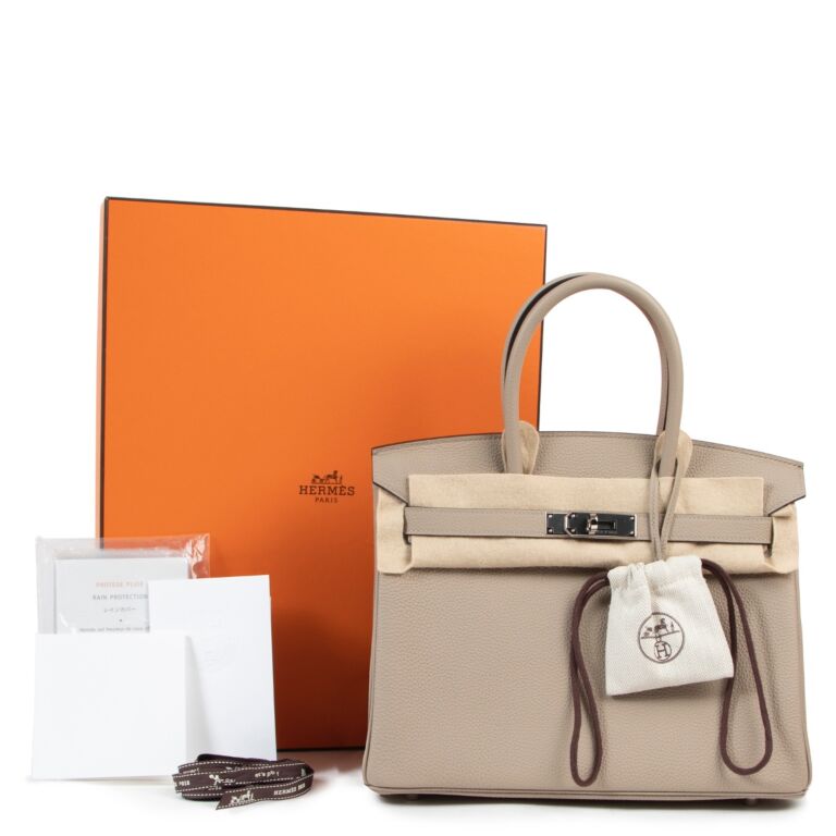 The H Place product - Hermes Birkin 30 Togo Gris Tourterelle