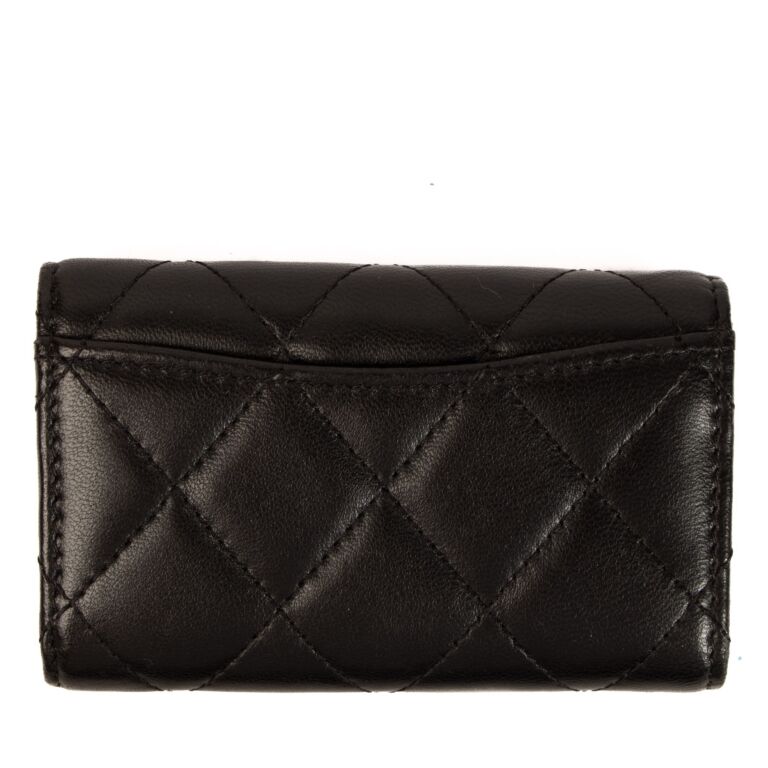 Chanel 4 key holder hot sale