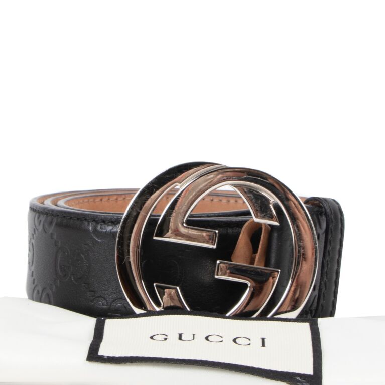 Gucci guccissima sale belt