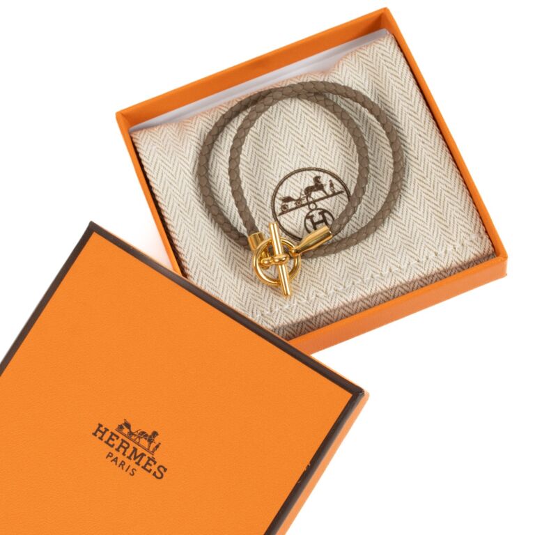 [HERMES]*Glenan Double Tour*グレナン ダブル ゴールド Glenan Double Tour bracelet | Hermès USA