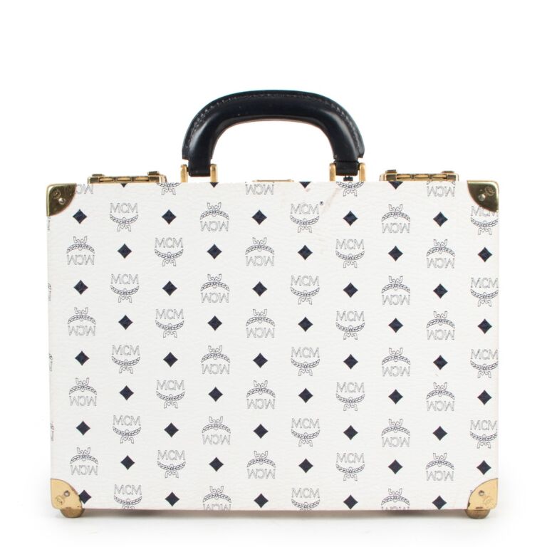 Mcm briefcase hot sale