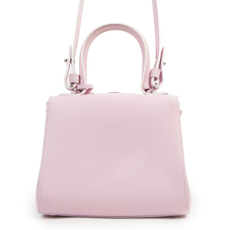 Brillant leather mini bag Delvaux Pink in Leather - 32036705