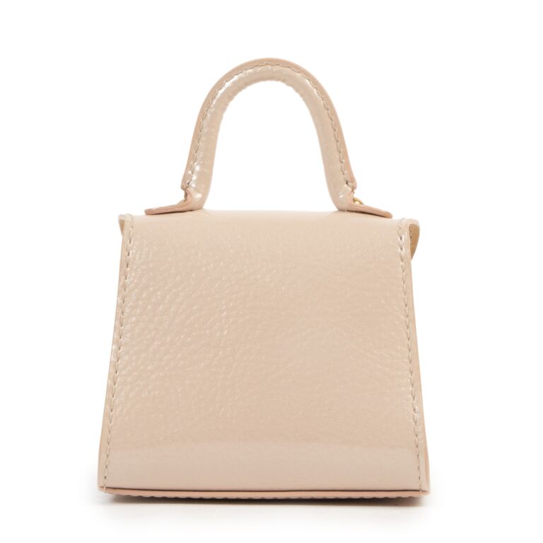 Delvaux Limited Edition Pink Patent Leather Mini Brillant