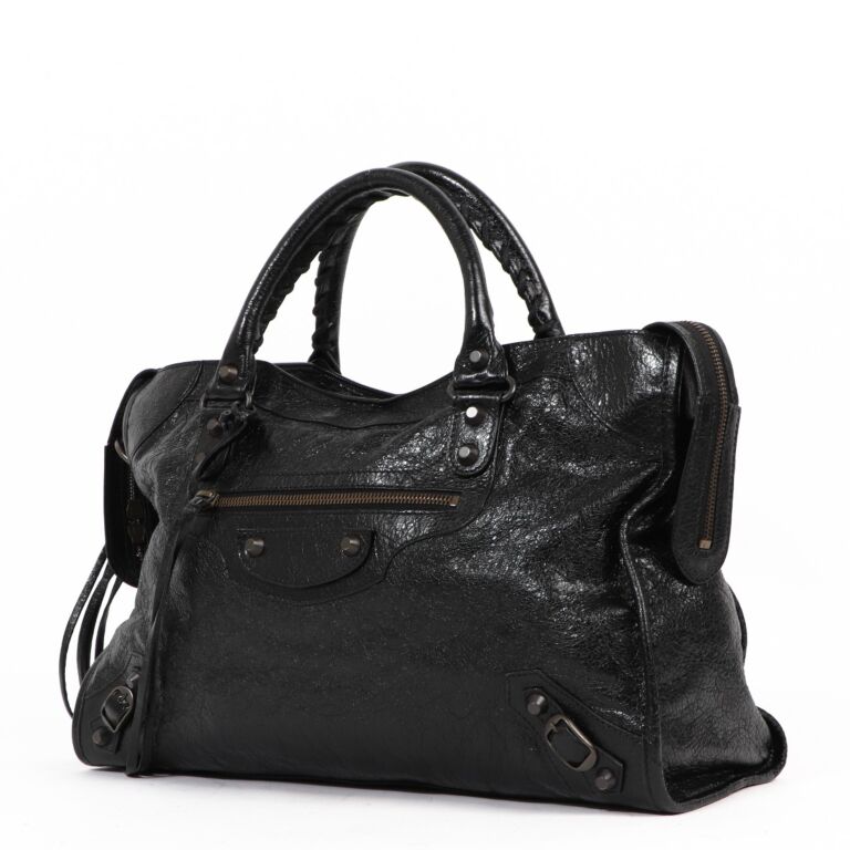バッグ BALENCIAGA Classic City Bag Black y2k WMNS) Balenciaga Le City Small Bag 'Black' 8114422ABEK1000