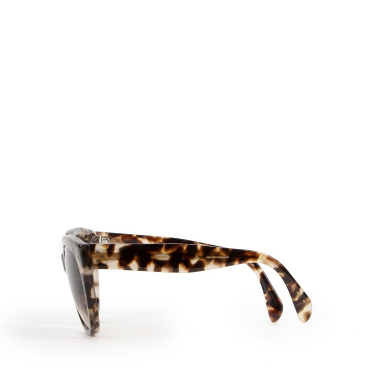 Celine Spotted Havana Audrey Glasses Labellov Buy and Sell