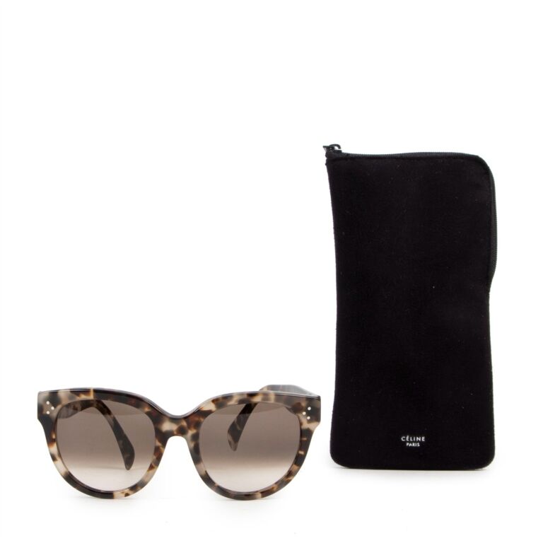 Celine Spotted Havana Audrey Glasses Labellov Buy and Sell