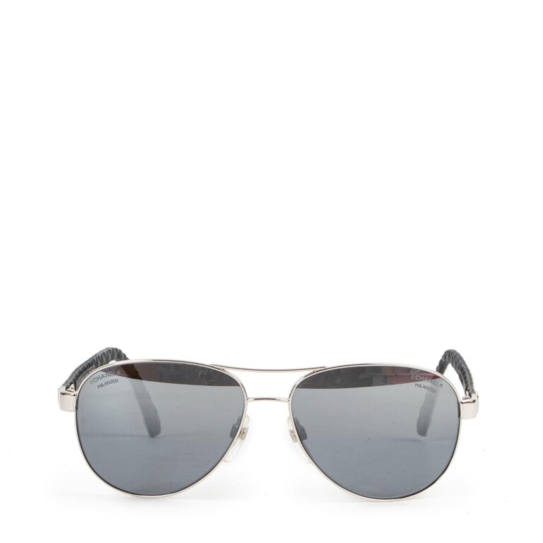 Chanel, Brown aviator sunglasses ref.1002753 - Joli Closet