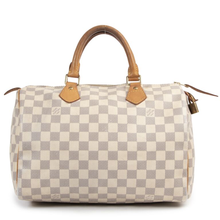 Louis Vuitton Speedy 30 Damier Azur Labellov Buy and Sell