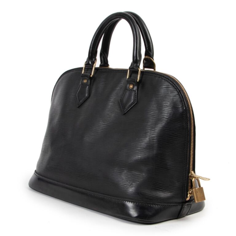 Louis Vuitton Black Epi Leather Noctambule Top Handle ○ Labellov