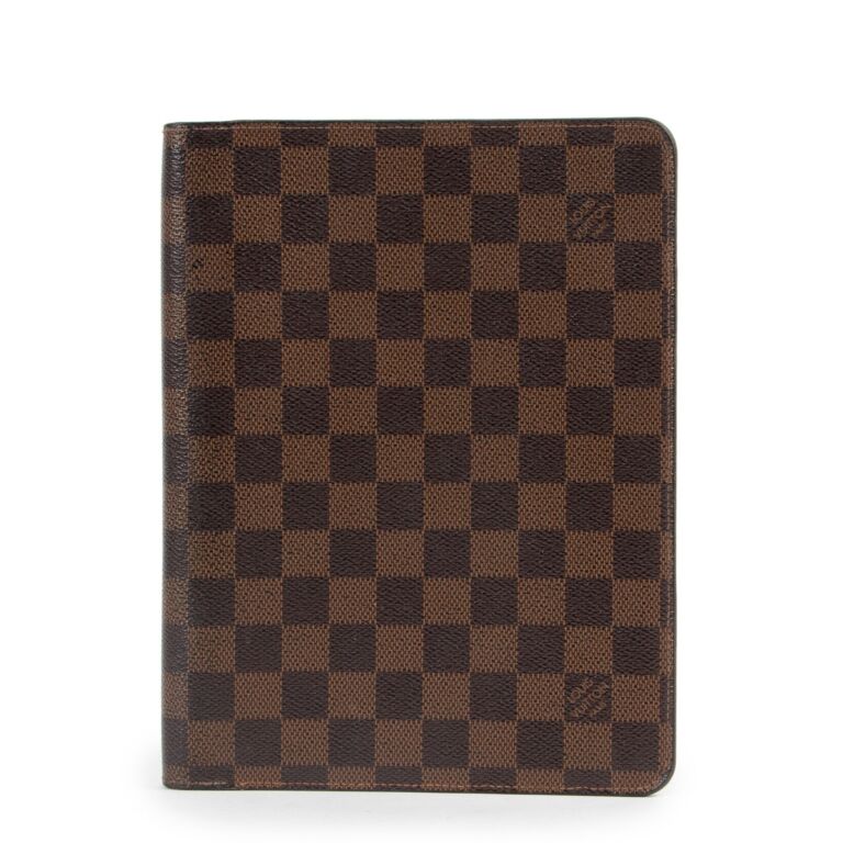 Louis Vuitton - Passport Cover Damier Ebene Canvas