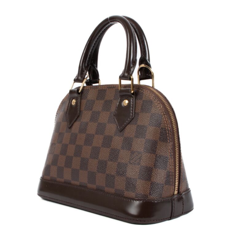 Louis Vuitton Alma BB Damier Ebene Canvas ○ Labellov ○ Buy and Sell  Authentic Luxury