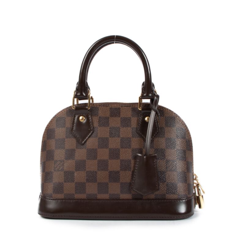 Louis Vuitton Alma BB Damier Ebene - Touched Vintage