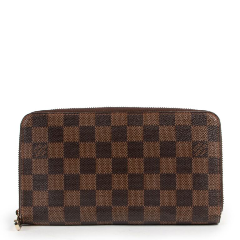 Authentic Louis Vuitton Damier Azur Zippy Wallet