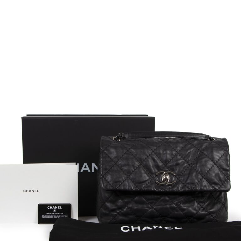 Chanel Black Classic Ultimate Stitch Flap Bag ○ Labellov ○ Buy