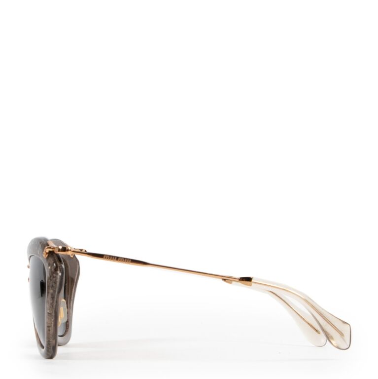Miu miu glitter sunglasses new arrivals