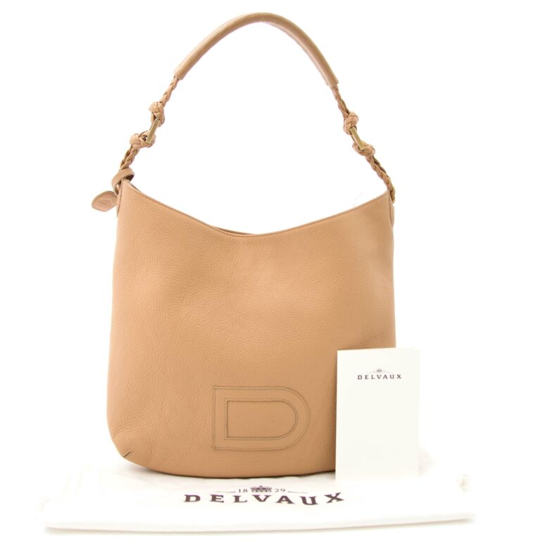 louise\ shoulder bag Delvaux Beige in Leather - 1870645