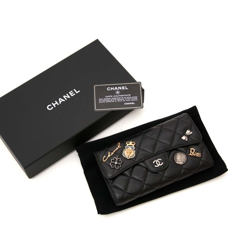 Chanel Black Lambskin Leather Lucky Charms Casino 255 Reissue Lot 16049 Heritage Auctions #13 Chanel Black Lambskin Leather Lucky Charms Casino 255 Reissue Lot 16049 Heritage Auctions