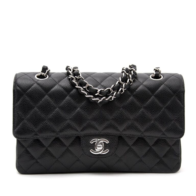 Chanel Classic Double Flap Medium Square Bag  The Hosta