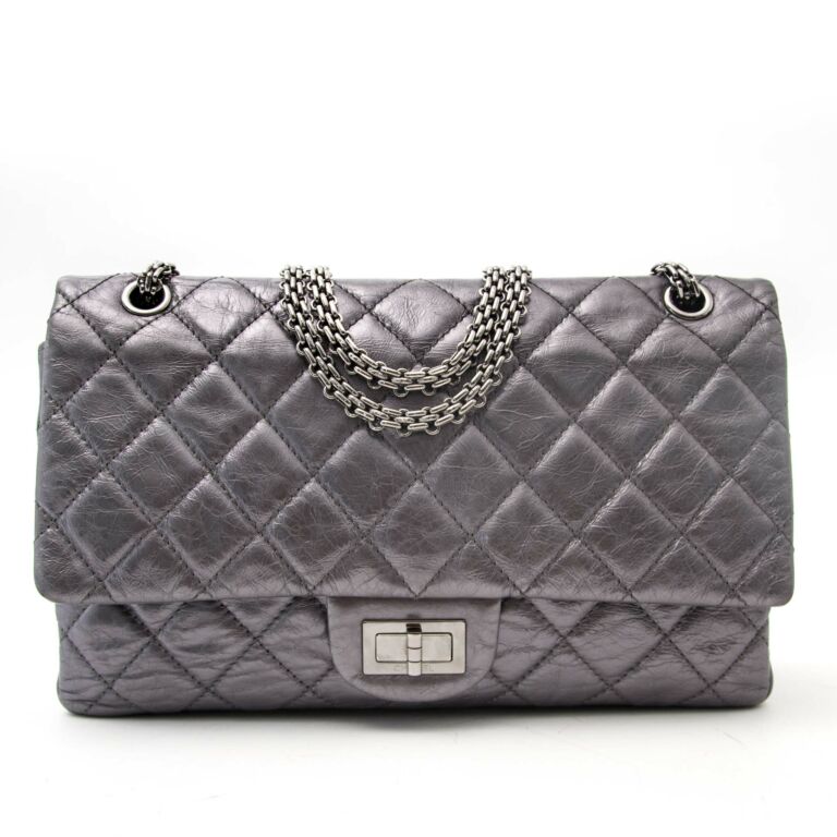 Chanel 2.55 metallic sales