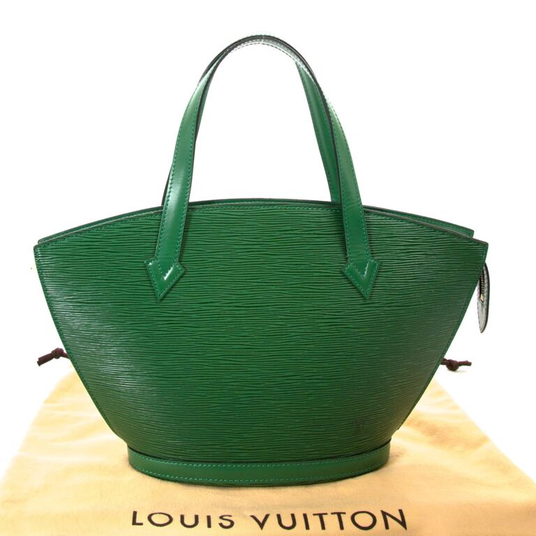 Louis Vuitton Green Epi Leather Saint Jacques Bag ○ Labellov