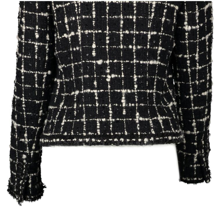Chanel HC Double-Breasted Tweed Blazer in Black — UFO No More