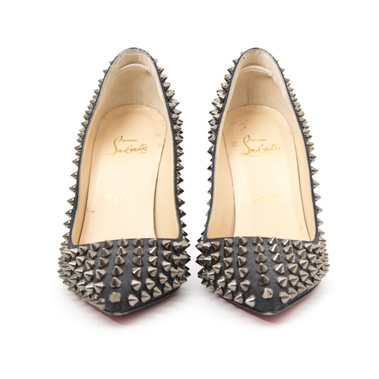 Christian Louboutin Follies Spikes 100mm ○ Labellov ○ Buy