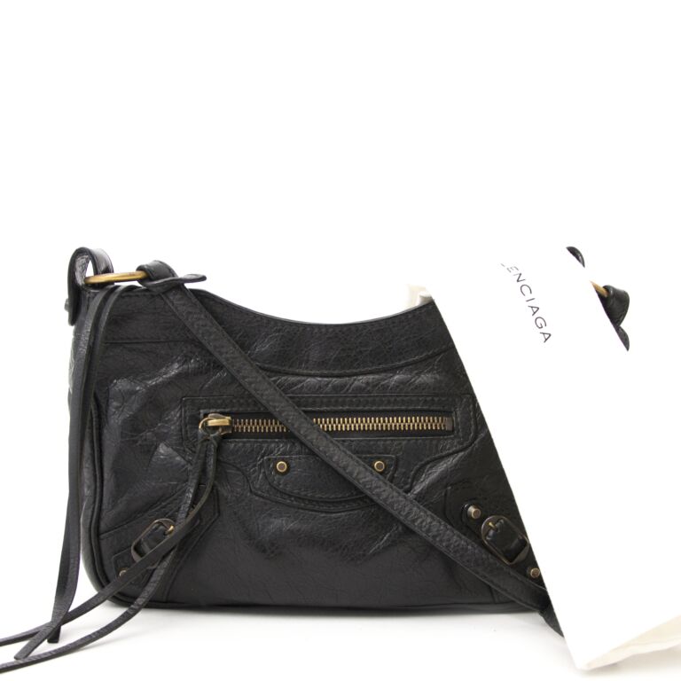 Balenciaga Classic Black Hip Bag ○ Labellov ○ Buy Authentic Luxury