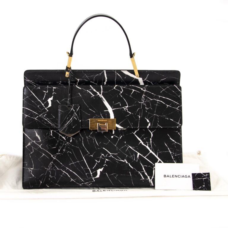 Balenciaga le store dix motorcycle bag