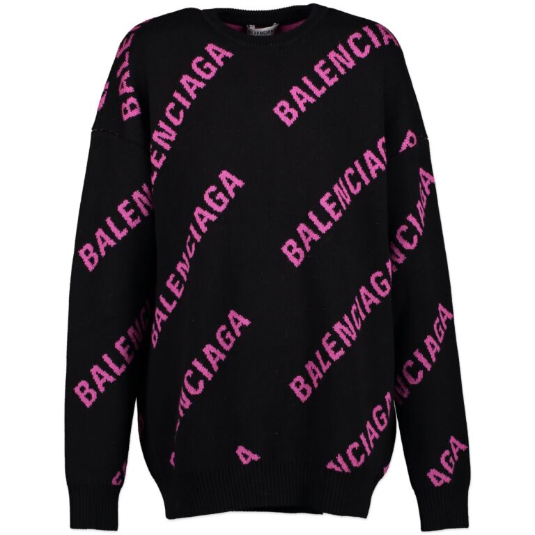 Pink balenciaga sweatshirt online
