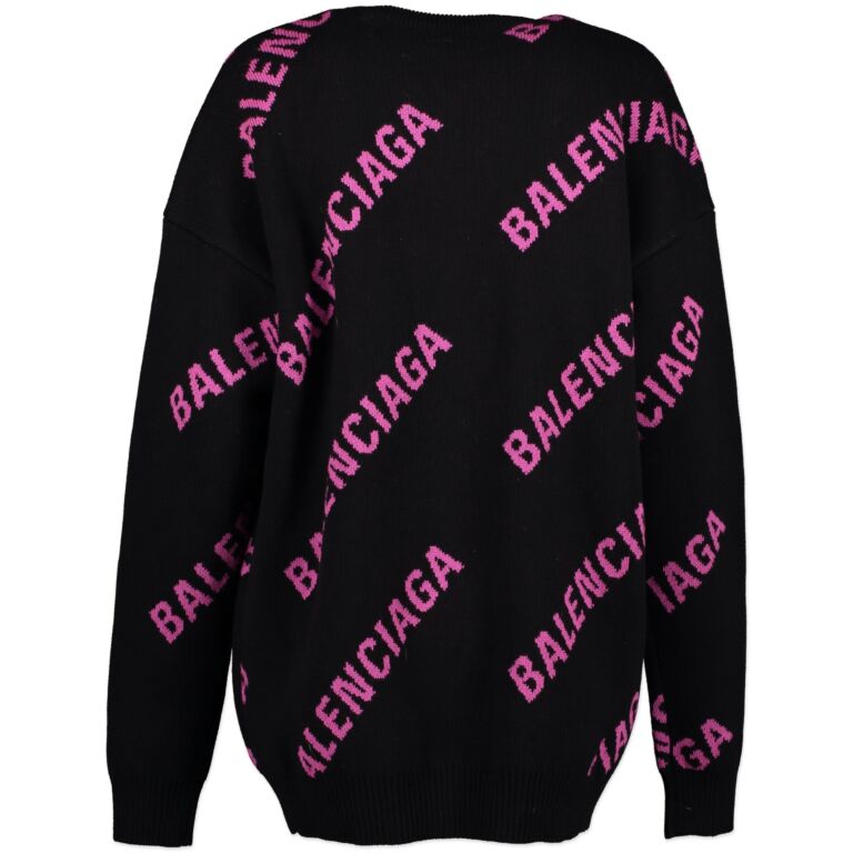 Balenciaga hotsell sweater purple