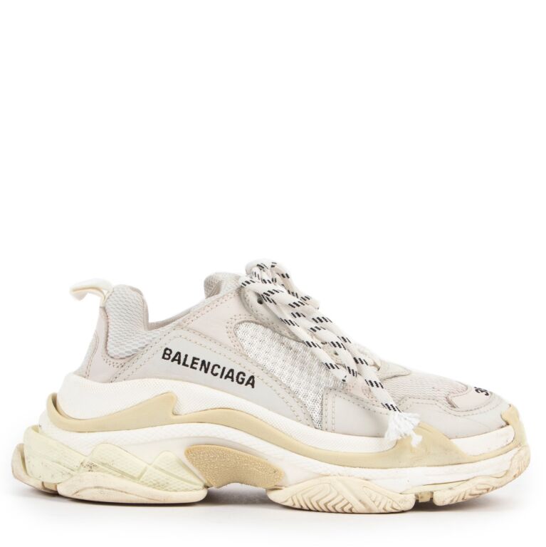 Balenciaga White Tripple S Sneakers Size 35 Labellov Buy