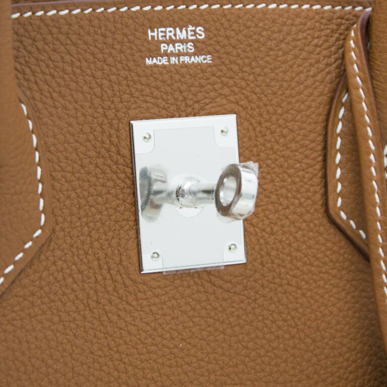 Hermès Birkin 30 Gold Togo PHW ○ Labellov ○ Buy and Sell