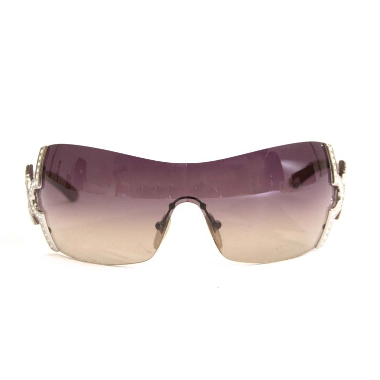 Bvlgari on sale shield sunglasses