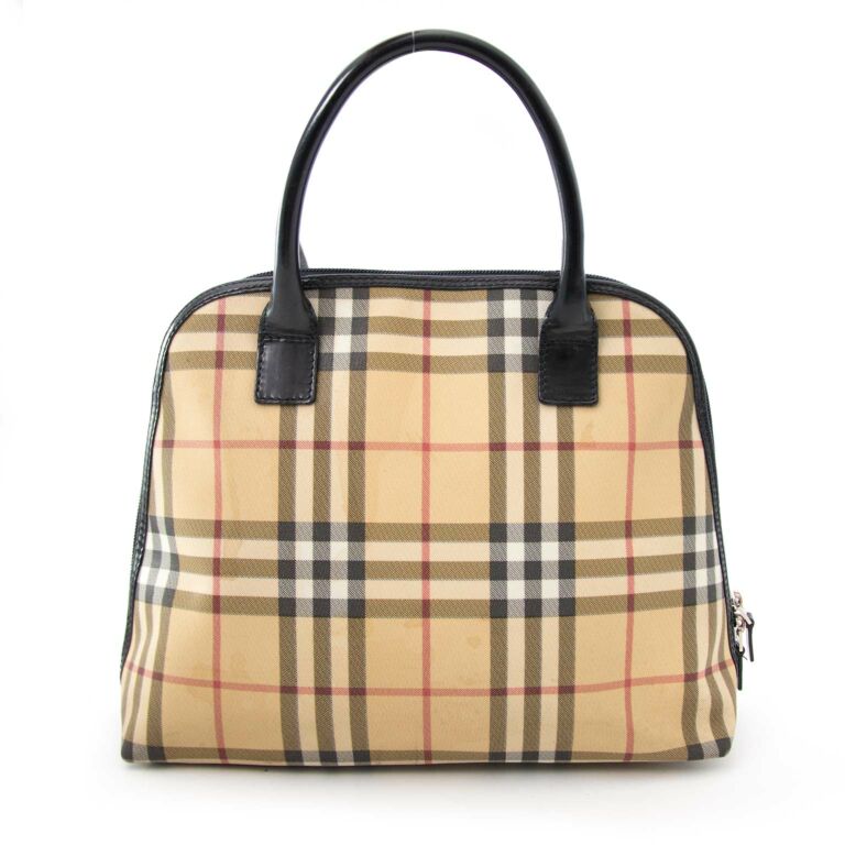 Burberry Alma Style Bag  Bags, Burberry print, Burberry bag